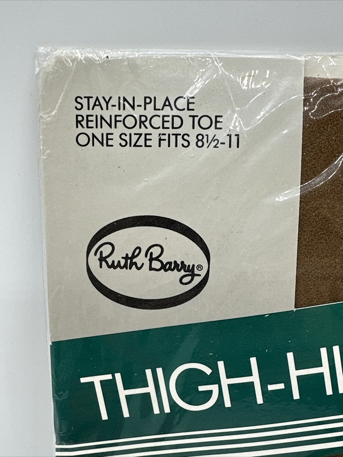 Ruth Barry Vintage Thigh-Hi Stockings One Size Fits 8 1/2-11