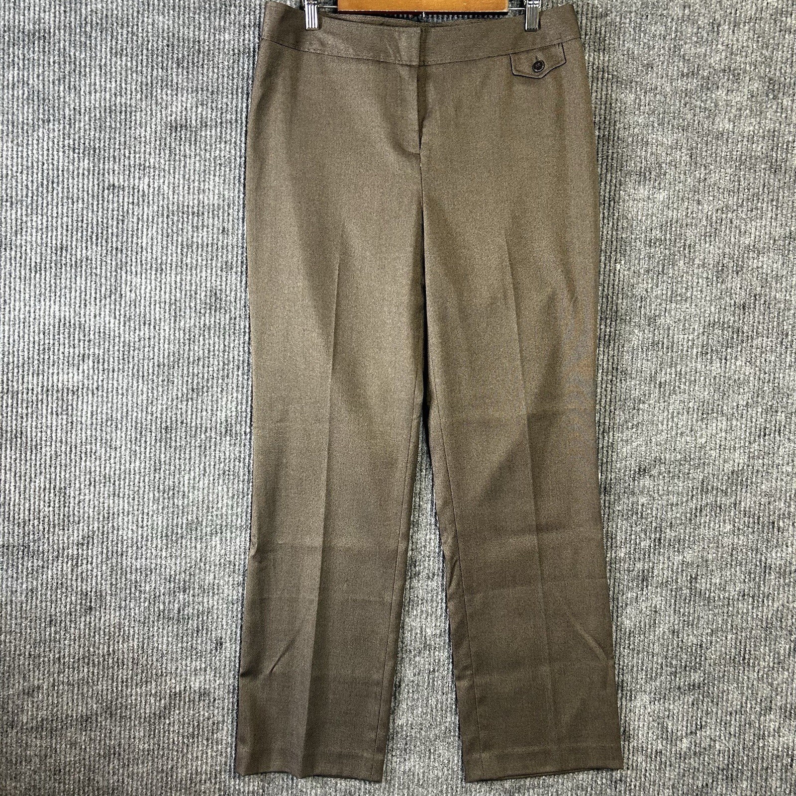 Vintage Josephine Chaus 2 Piece Pant Suit Women’s 10 Brown