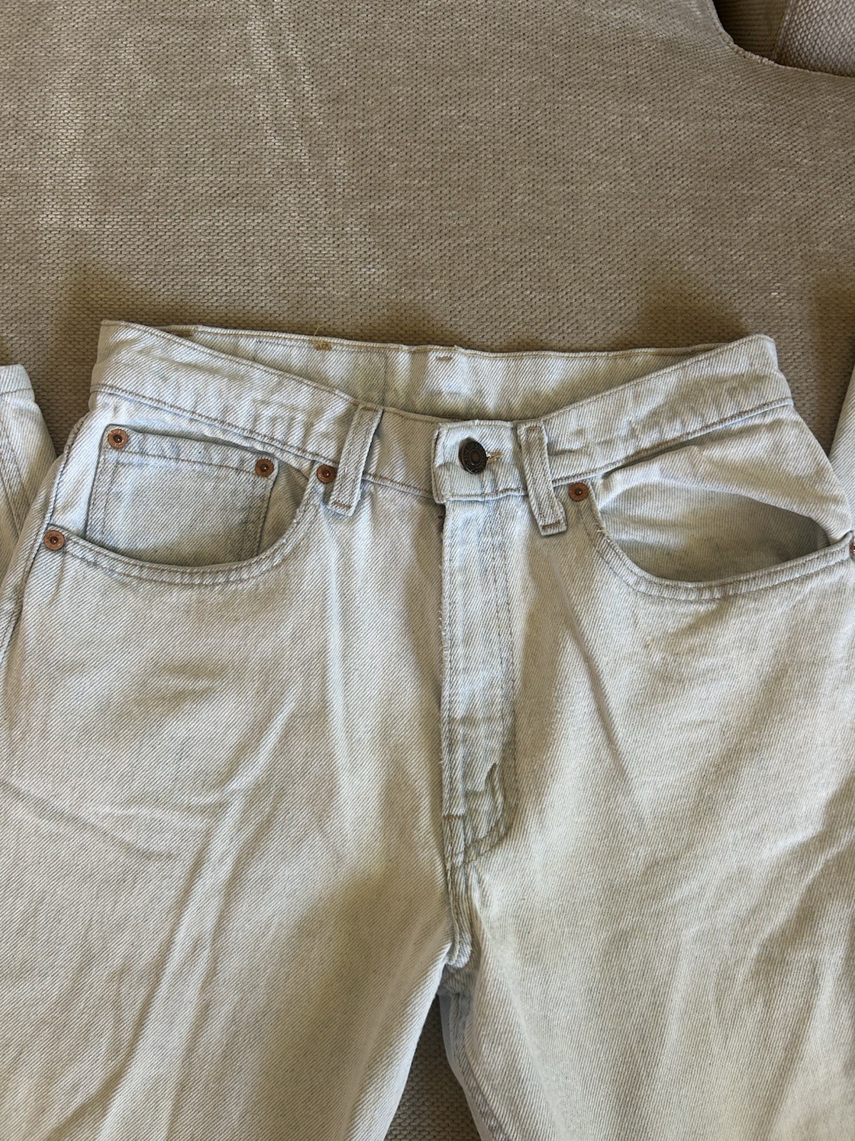 Vintage 90s Levi Denim Jeans – Highwaisted straight 28W 38L
