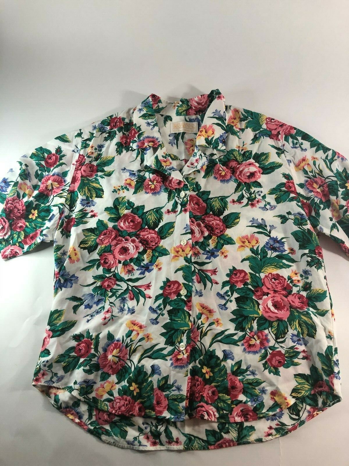 Sophisticates by Pendleton 2 Piece Skirt Set Floral Size 14 Top and Bottom Rayon