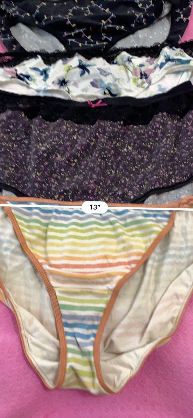 Vintage cacique lote 5 Pantis#200