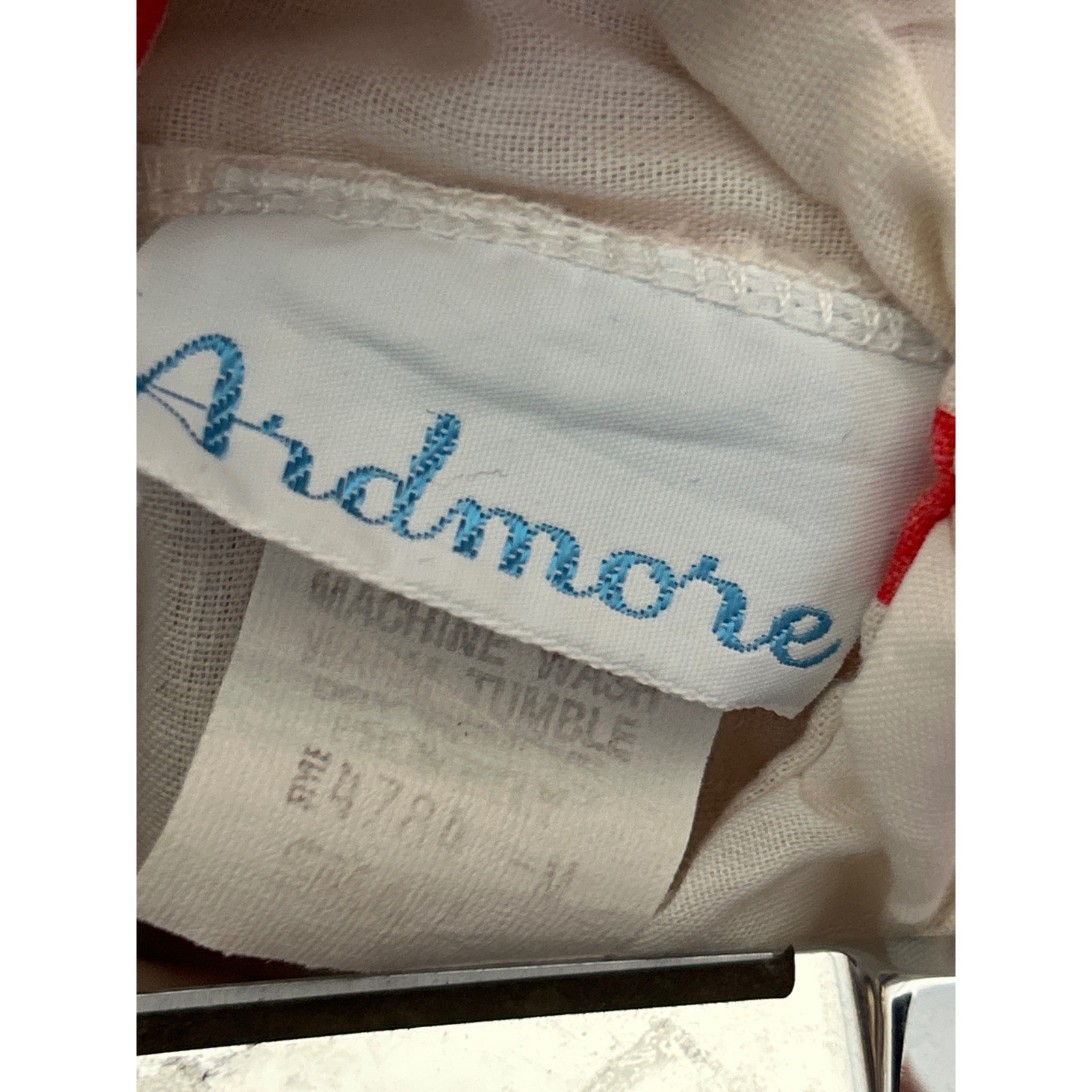 Vintage Ardmore Heart Print Blouse Romantic Coquette Cottagecore Sweetheart