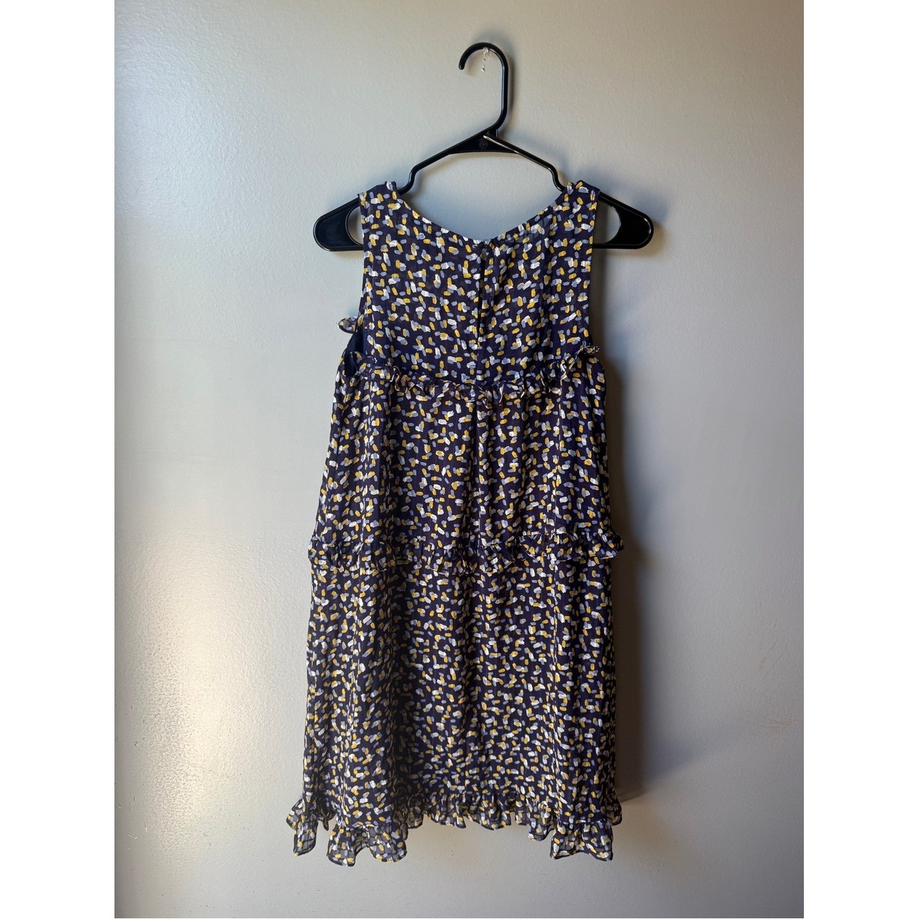 Floral Ruffle Tiered Sleeveless Mini Dress Petite 4P