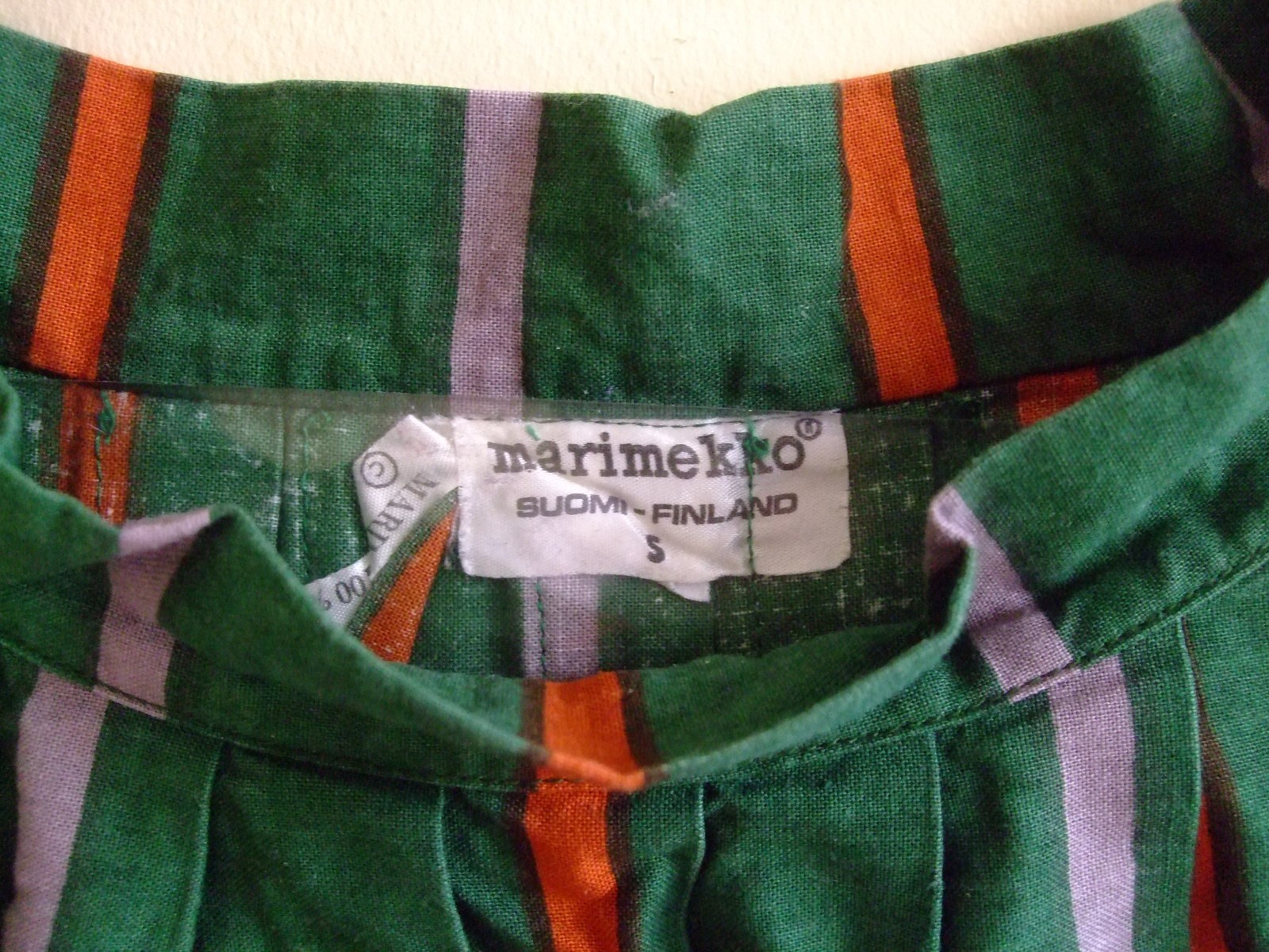1970’s marimekko Vintage Dress Tunic one piece (S) 连衣裙 ビンテージ ワンピース
