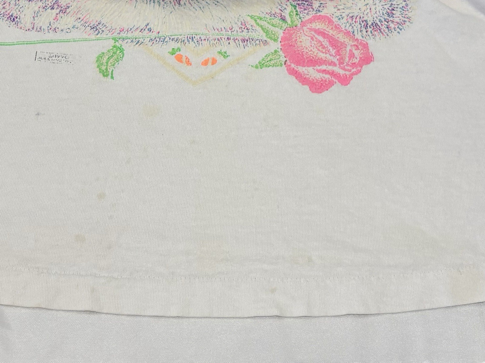 Vintage 1990s Cat Graphic T shirts Made in USA Size L Kitten Kawaii