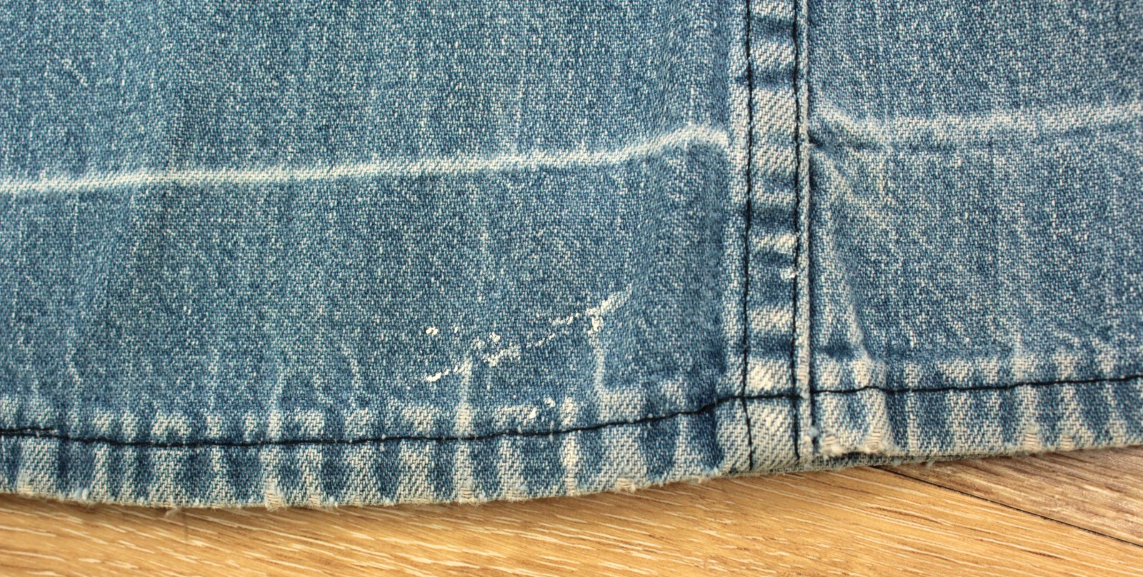 VTG Women’s 70s Wrangler High Waist Band Denim Bell Bottom Jeans XXS / Sz 23″