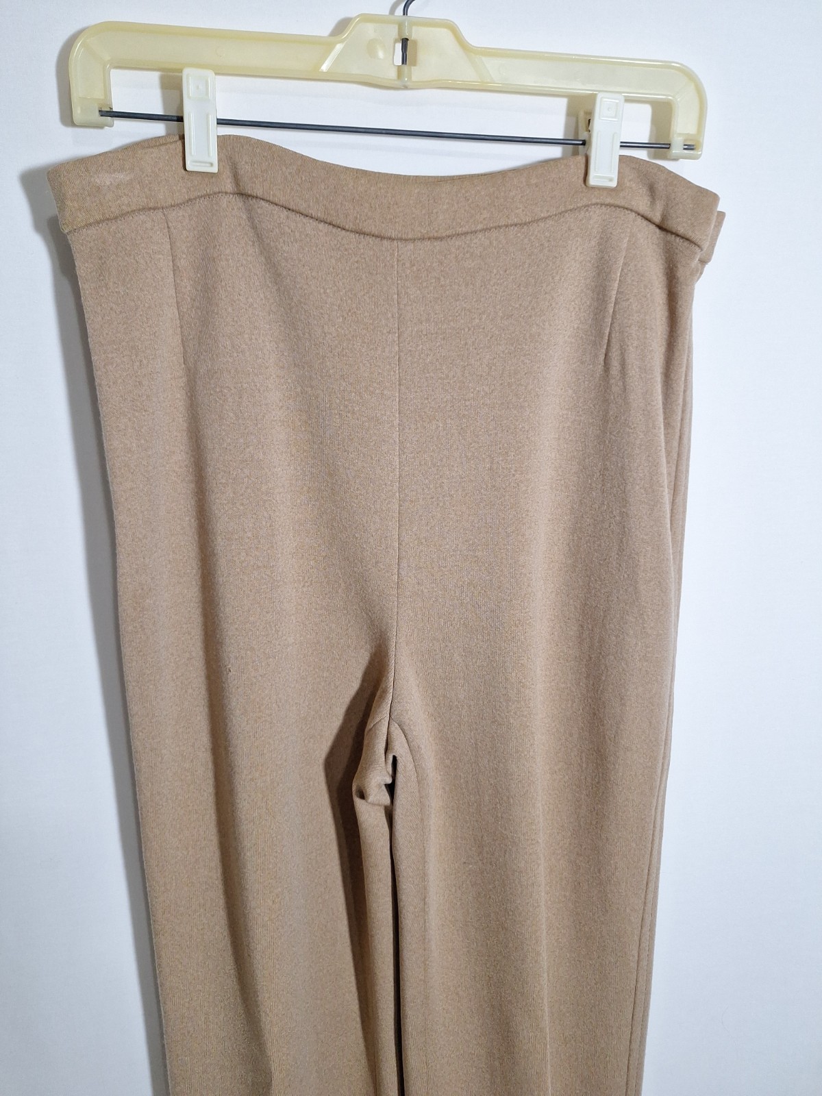 Vintage Bleyle Hooper Camel Wool Pantsuit Set Womens 12 Large Made W Germany 70s