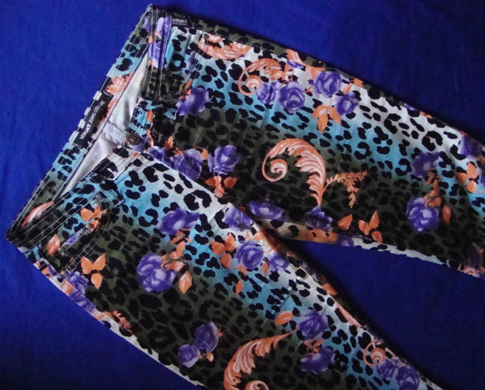 Vintage VERSACE Jeans Couture made in Italy TROUSERS size 26-40 approx XS-S