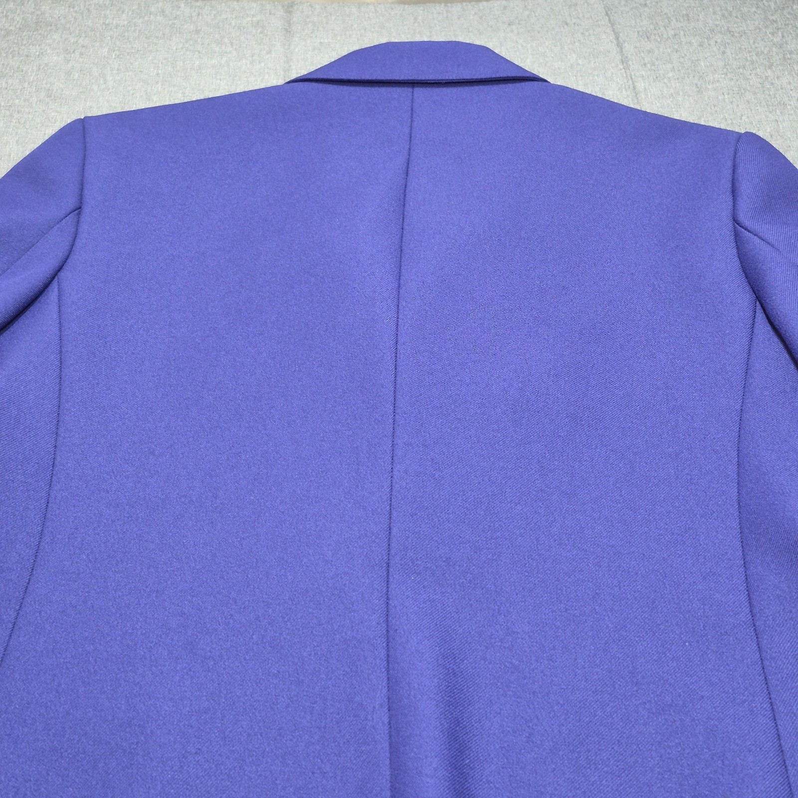 Vintage Haberdashery Women’s Classic Blazer Two Button Jacket Size 12 Purple