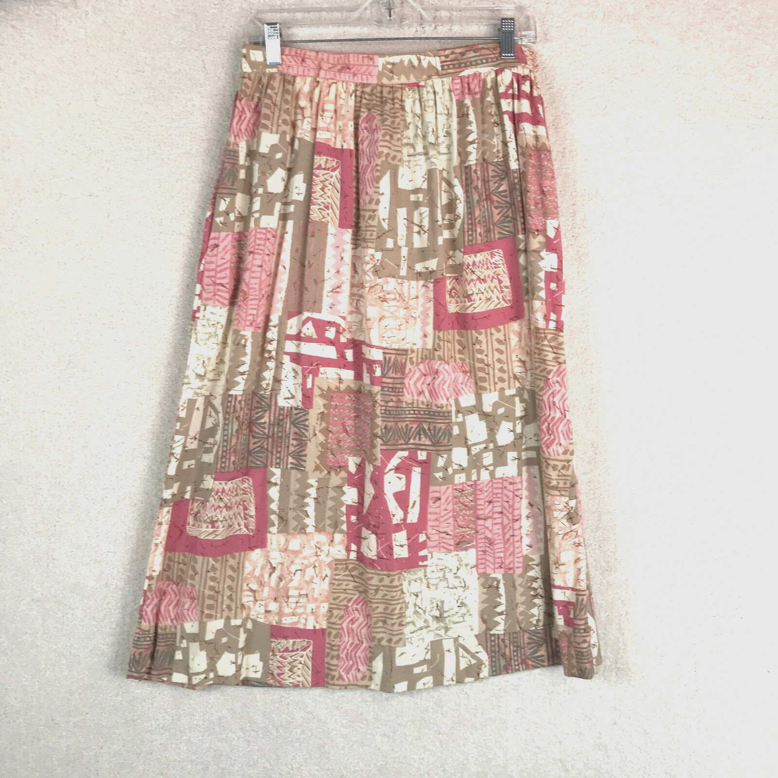 Vintage Midi Skirt Womens 13/14 (Large/XL) 80s 90s USA Southern Lady Boho