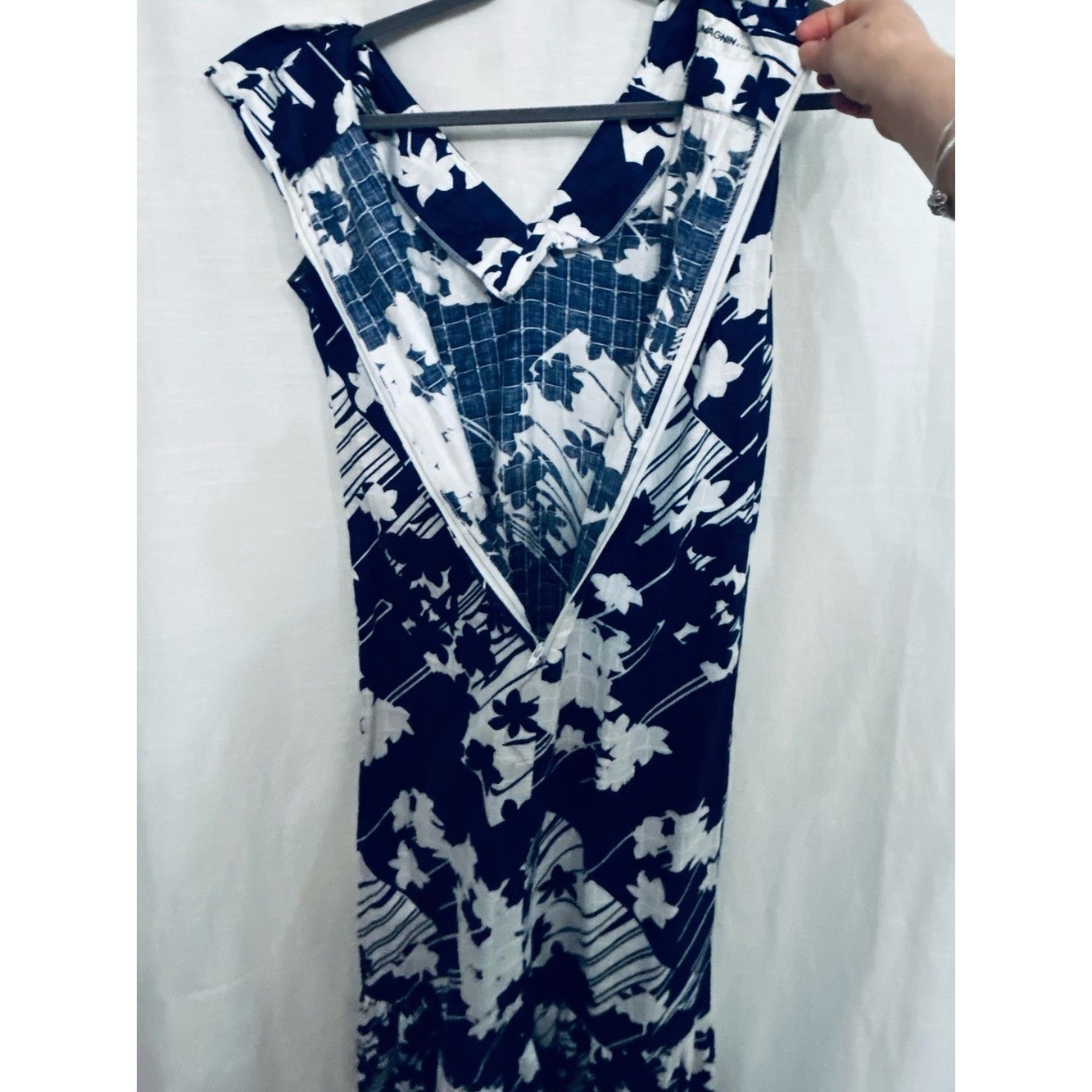 Vintage Circa 1960’s/1970’s I. Magnin x Tori Richard Hawaiian Floral Maxi Dress