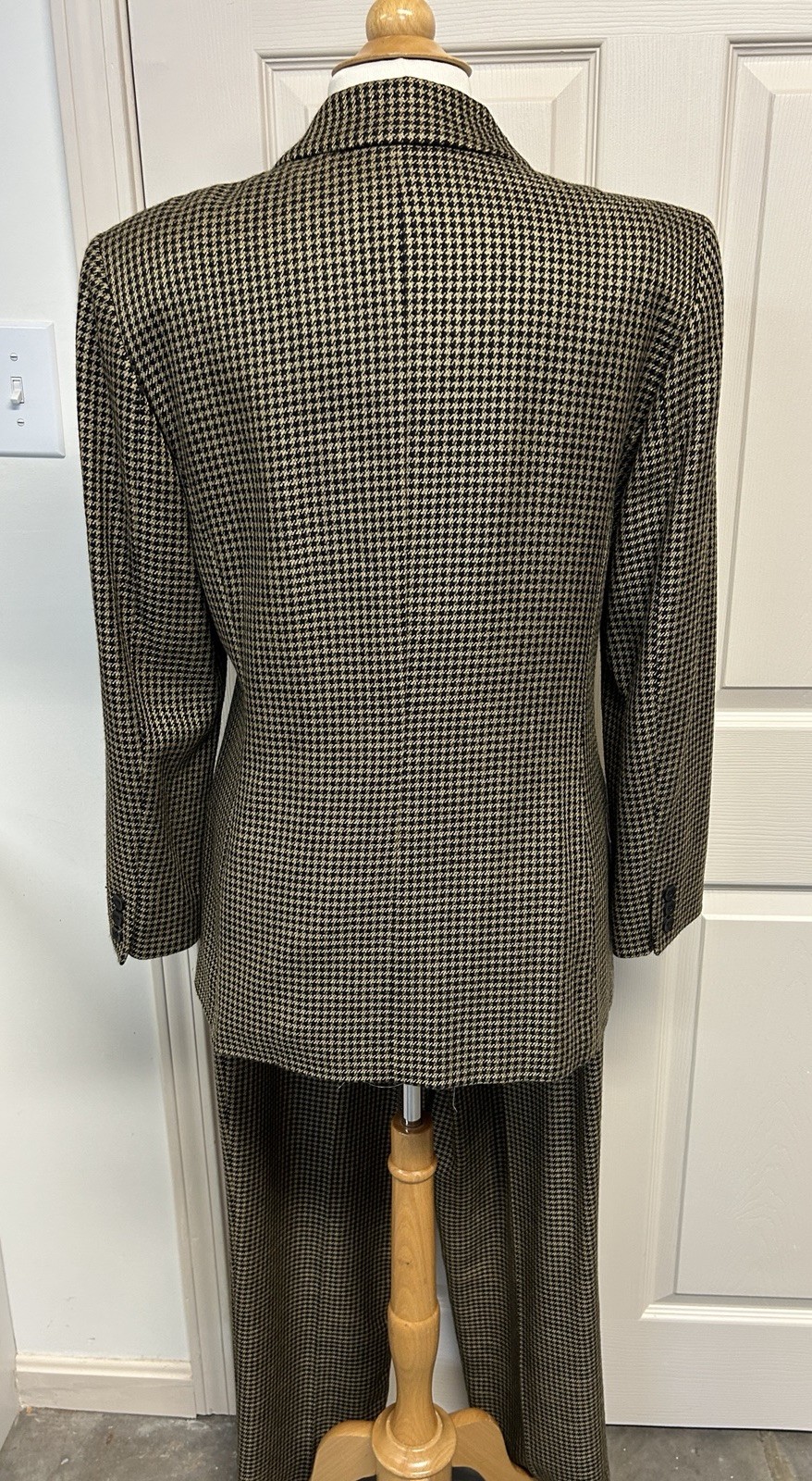 Vtg Pendleton Wool Blend 3-Pc Women’s Suit Blazer, Skirt, Pants Sz-8/6