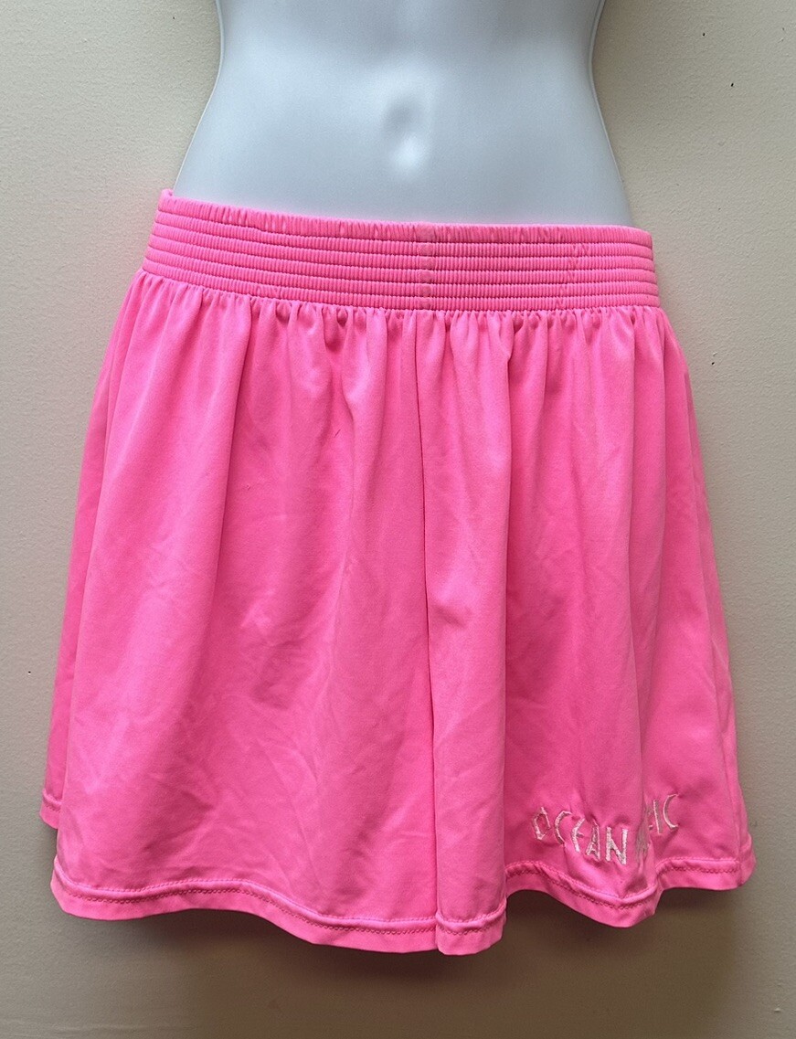 Vintage Retro Nylon OP Ocean Pacific Colorful Neon Pink Women’s M Made USA