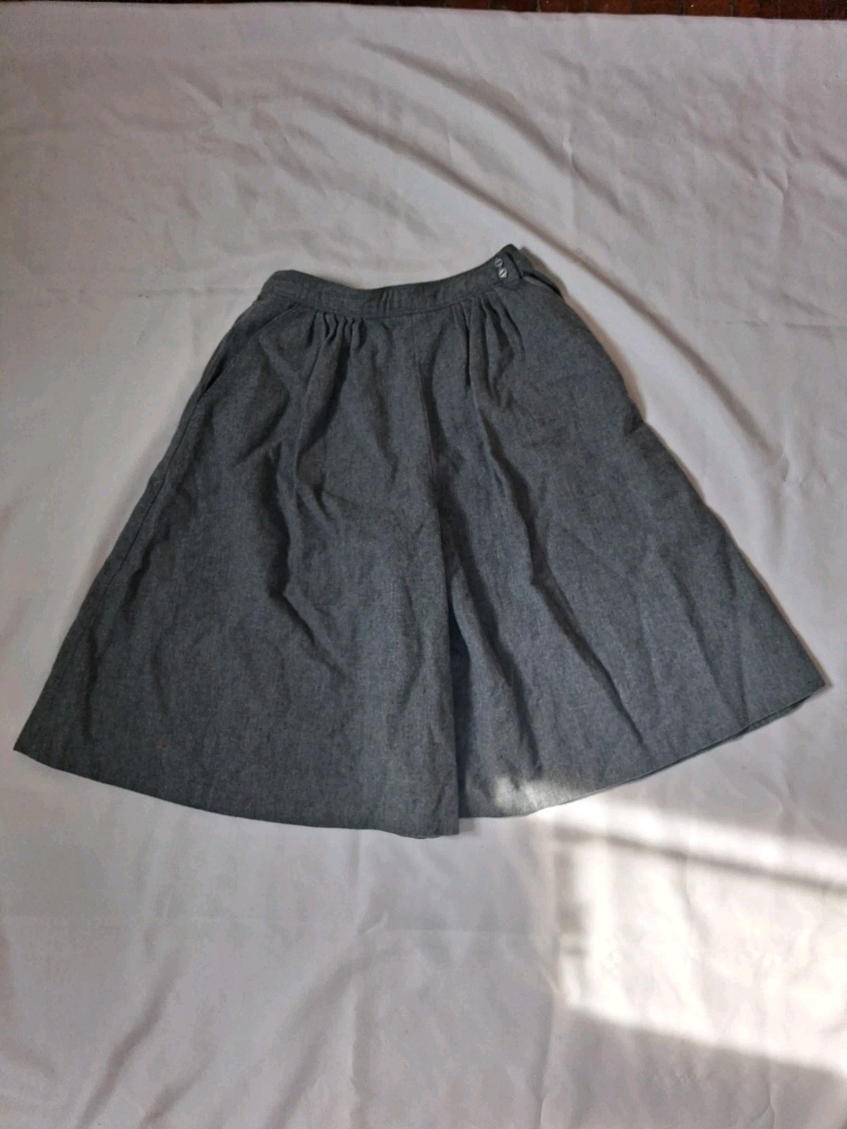Vintage Pendleton Culotte Pants, 10p% Wool USA Size M Victorian Style Pants