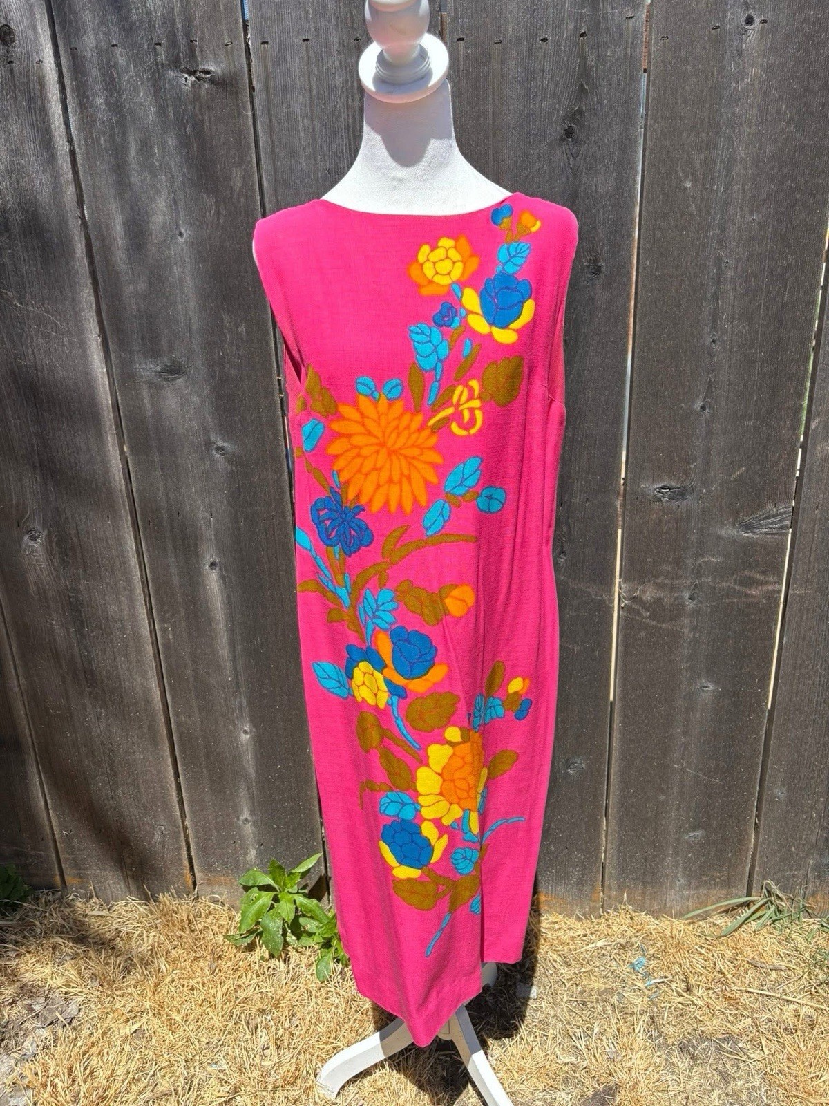 Vtg Lot Of 4 60’s/70’s Dresses Hawaiian/Tori Richards/Handmade/Floral/Linen