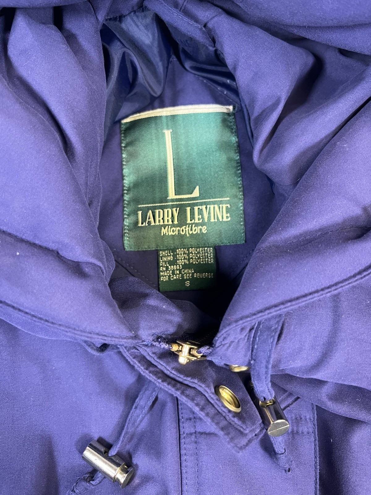 Women’s Jacket Larry Levine Jacket Purple Size S