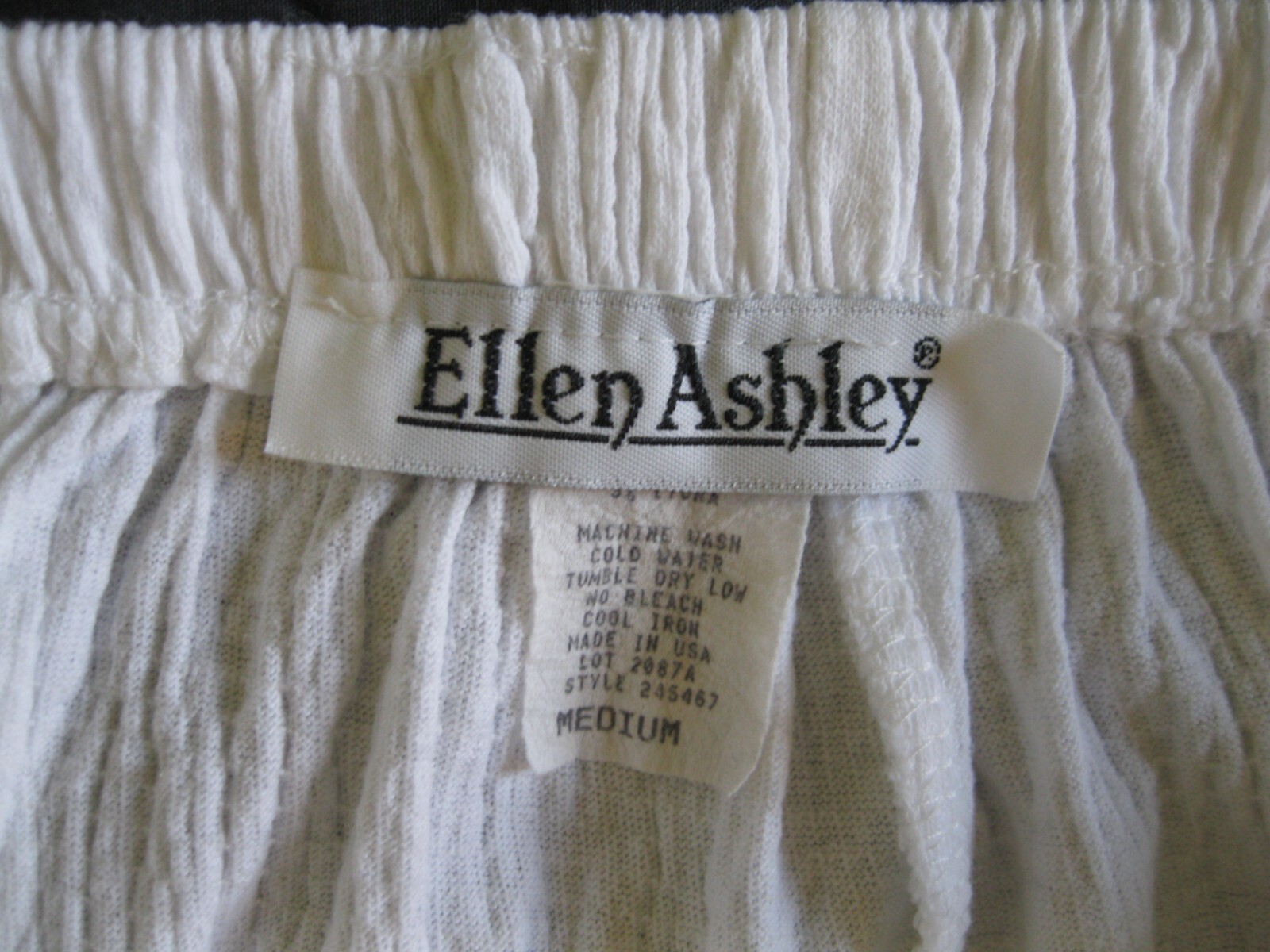 Rare Ellen Ashley Vintage 80’s/90’s 2 Piece Cotton Outfit Set Soft M USA Nice!
