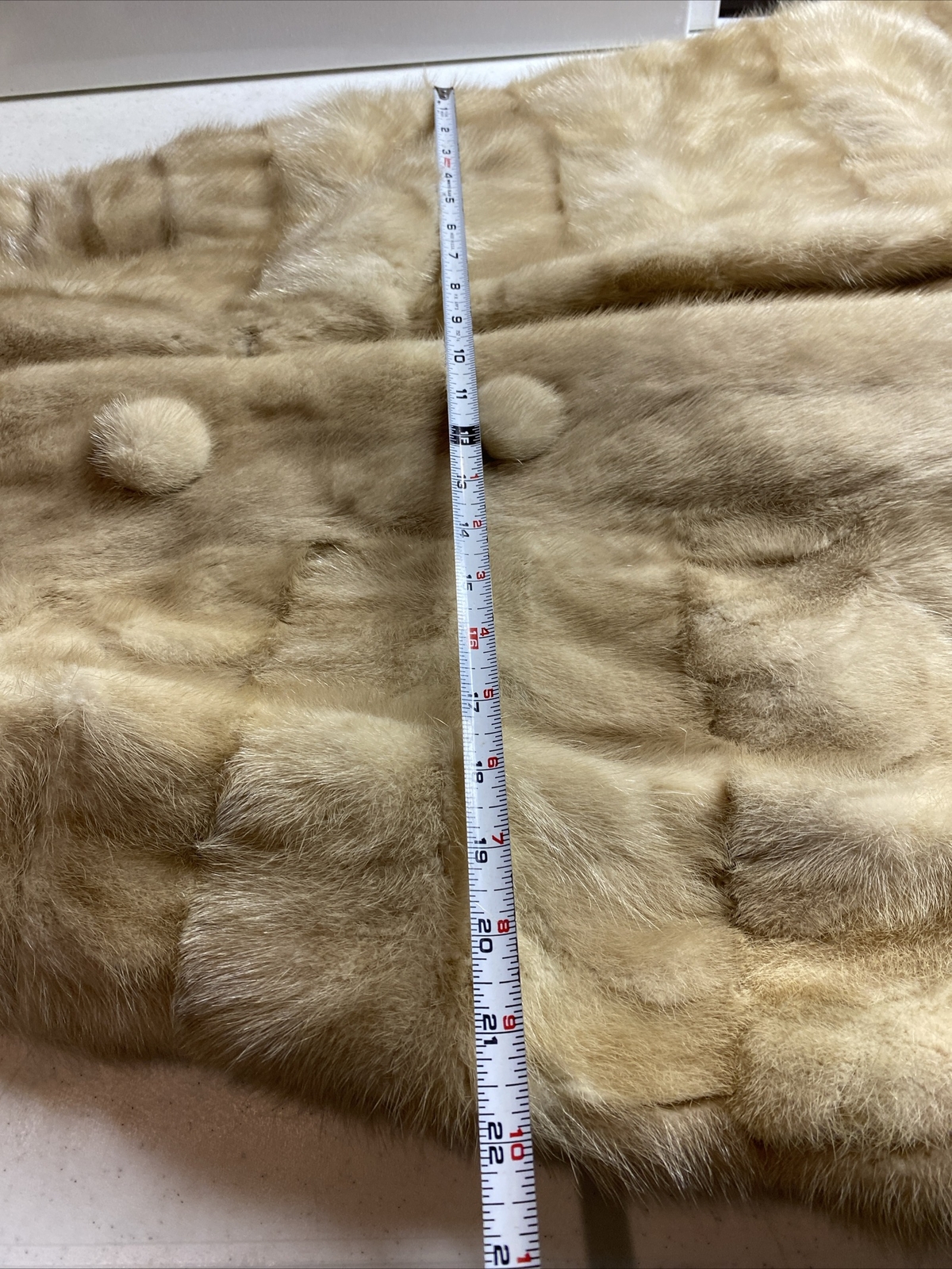 Vtg Fur Coat By GEORGE M. TRAHOS Fur House Athens Greece