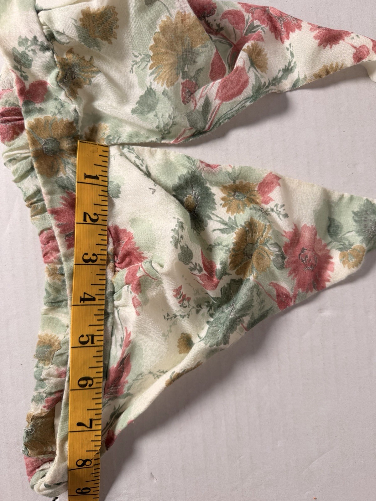 Paul Harris Vtg Women’s 2-piece Button Down Floral & 60’s Bikini Top