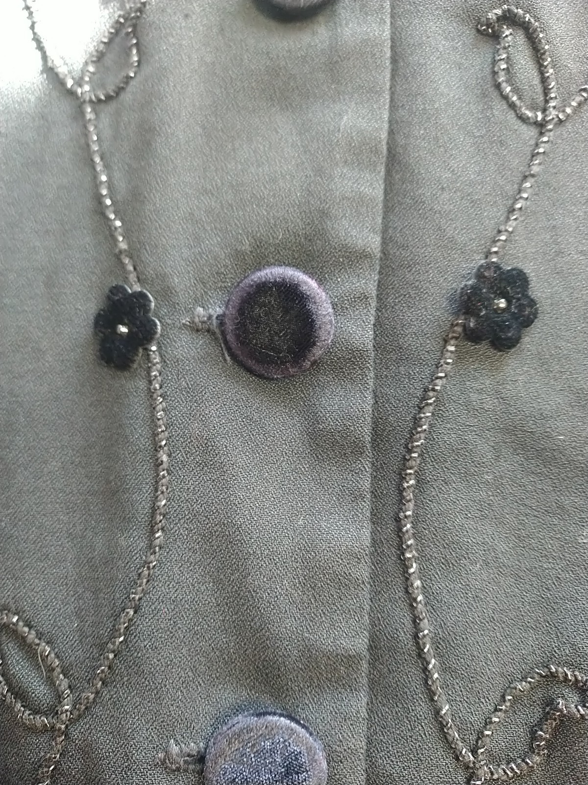 Vintage J.B.S. Black Jacket ~Velvet Collar/buttons~ 80’s Blazer~ SZ 14