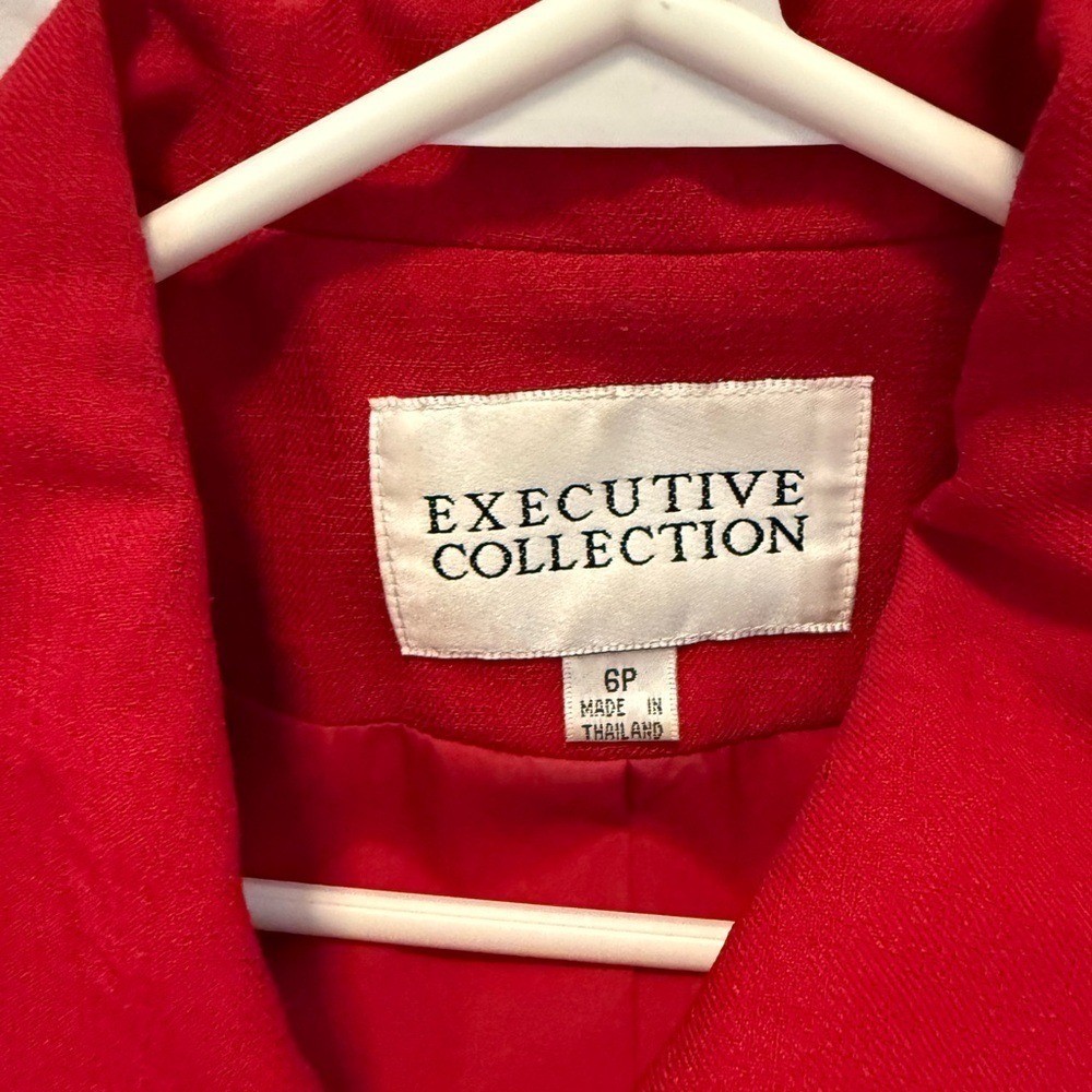 Vintage Executive Collection Women’s Red Suit