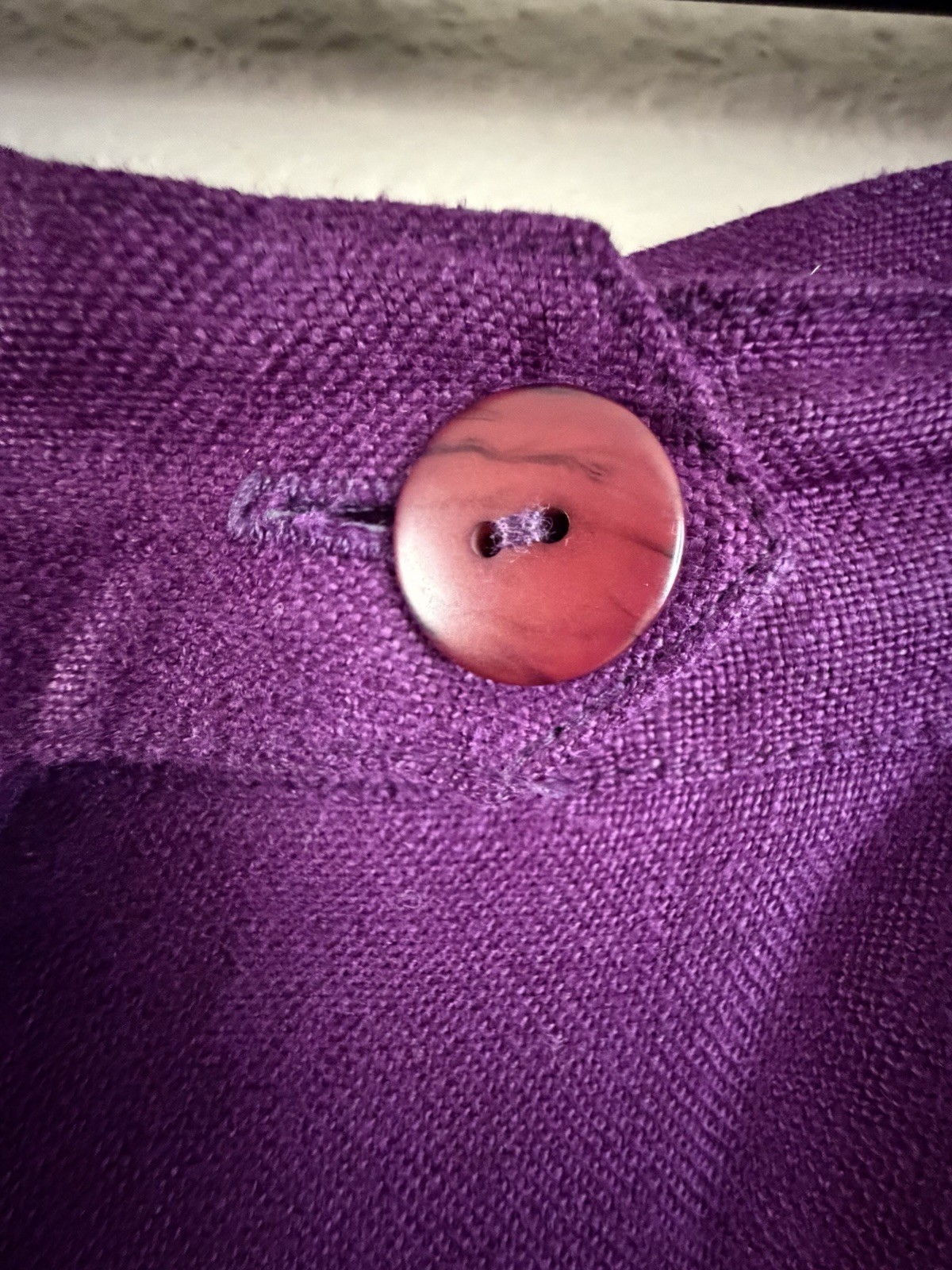 VTG 80s 90s BullocksWilshire Purple 100% Linen Pantsuit Set M 12 Power Suit Pads