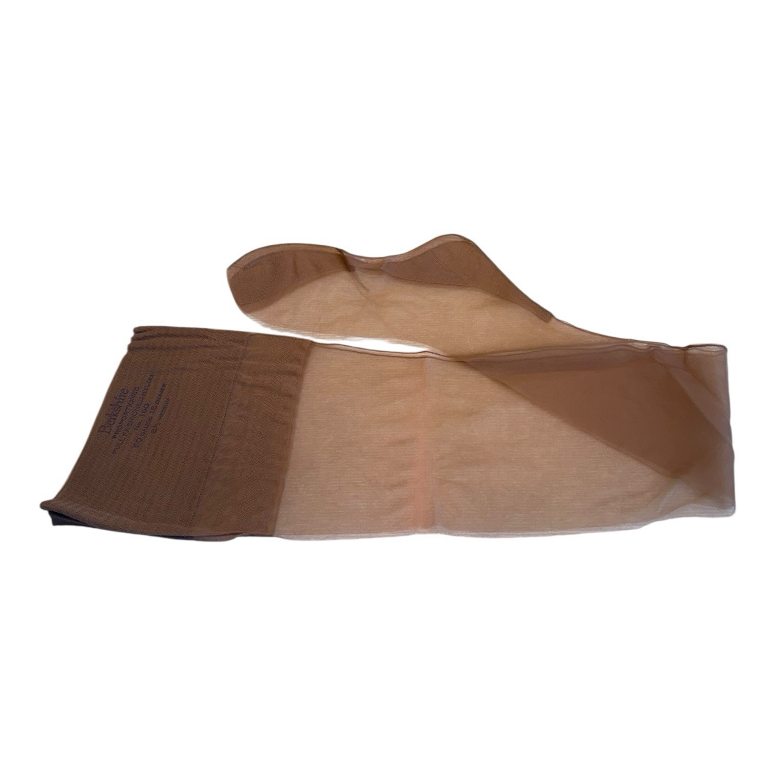 Berkshire Proportioned Backseam Stockings 160 Tint Glow Cuban Heel 8 1/2 M