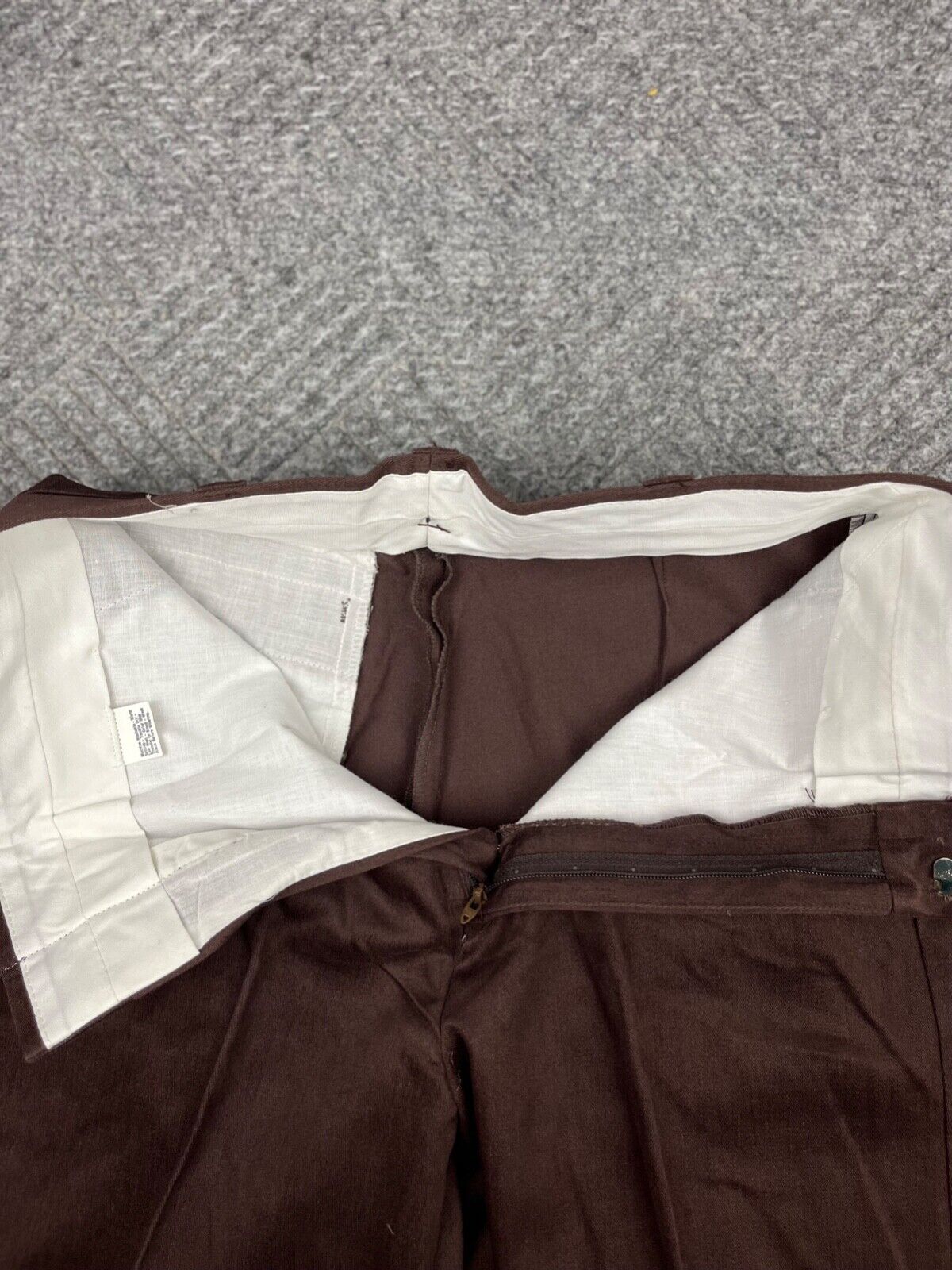 Vintage 70’s Levi’s Womenswear Slacks Size 29×34 Brown Classic Adult NOS