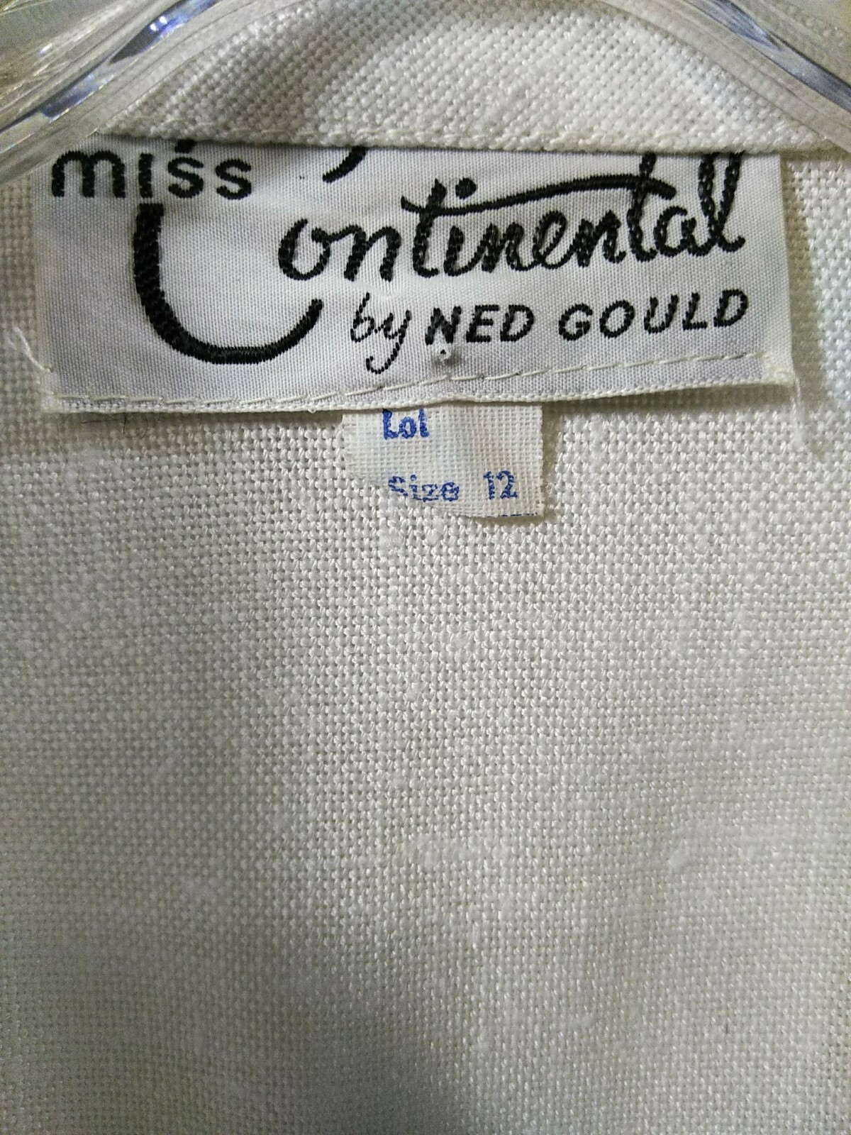 Miss Continental by Ned Gould Vintage Sailor Dress Size 12 – Costume