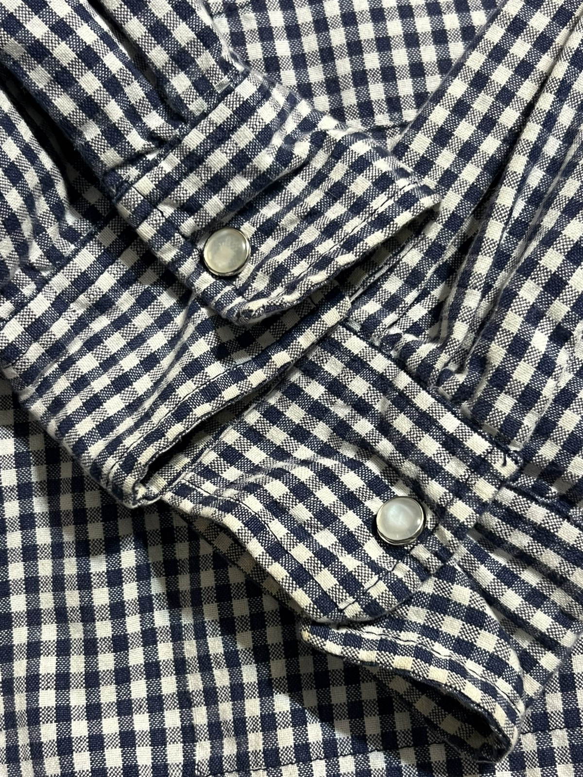 Vintage Krazy Kat Blue Check Top With Hood Kangaroo Pocket Sz Large