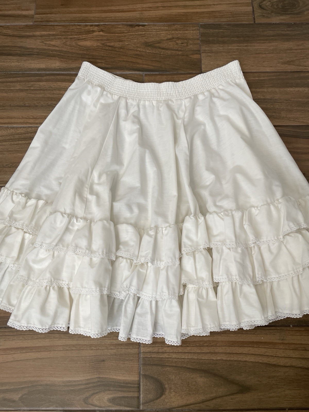 Partners Please Vintage 60s/70s Square Dancing Petticoat Circle Skirt Size L