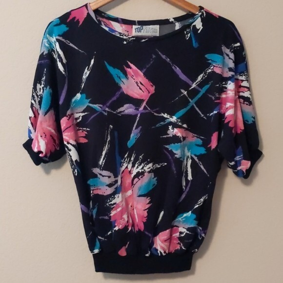Vintage Top Notch Black Splatter Sweatshirt