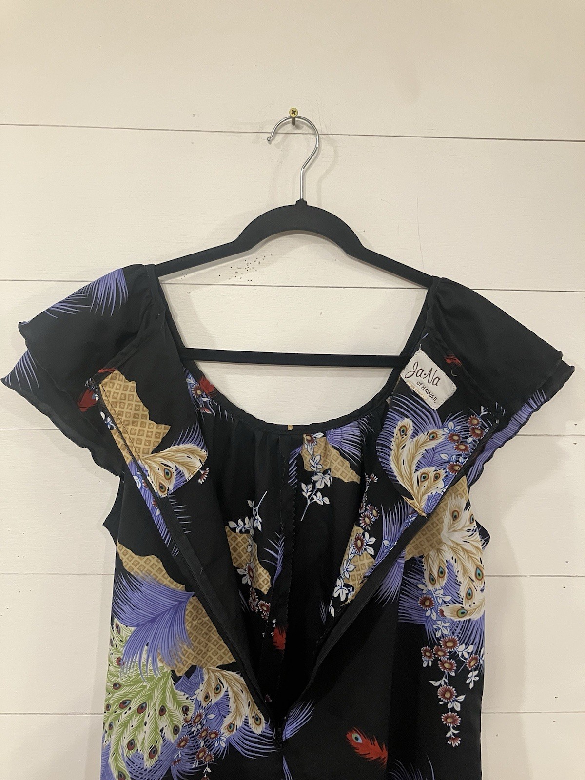 Vintage 60’s Ja Na of Hawaii Women’s Hawaiian Dress Size 10