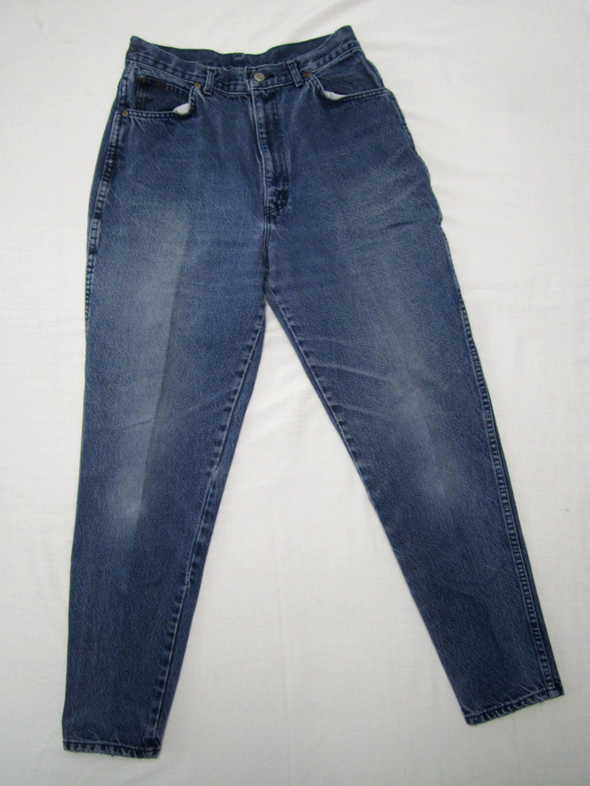 Vintage Chic Hipster Jeans Women’s MOM Denim PANTS 80s Sz 13 T High Waisted Worn