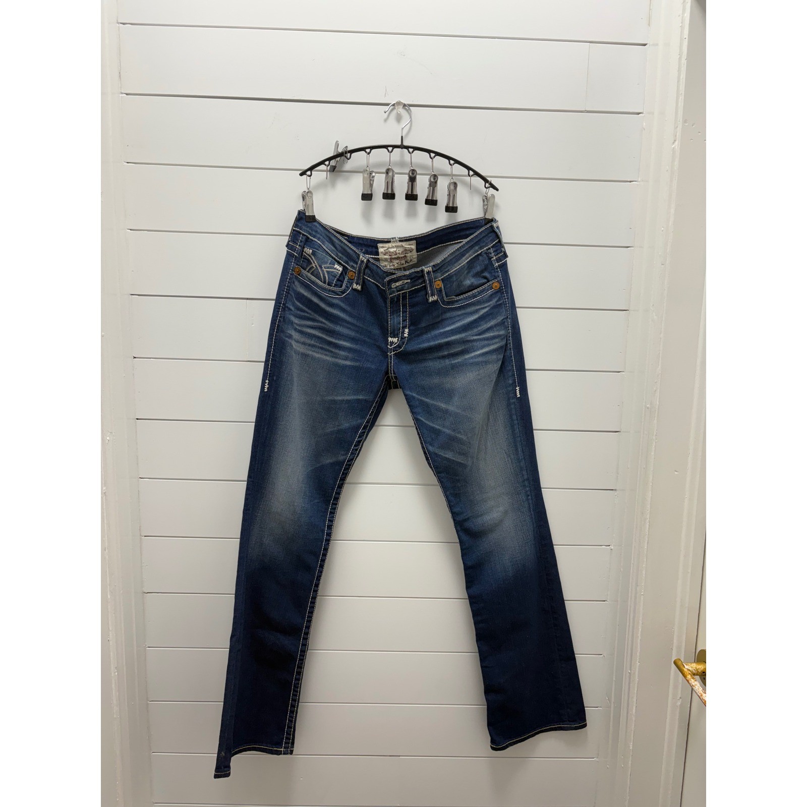 Big Star the Legendary Blue Jeans 30R Liv Slim Boot Medium Wash