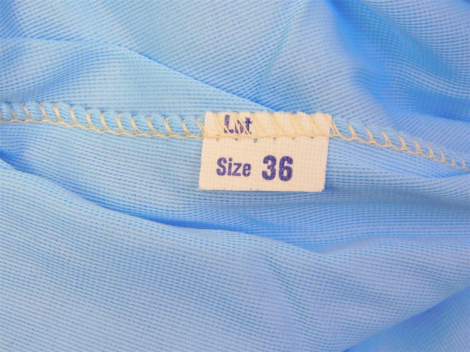 NOS 2 Pc Vintage Women’s 1960s Jodie Arden Blue Sleepwear Pajamas Size 36