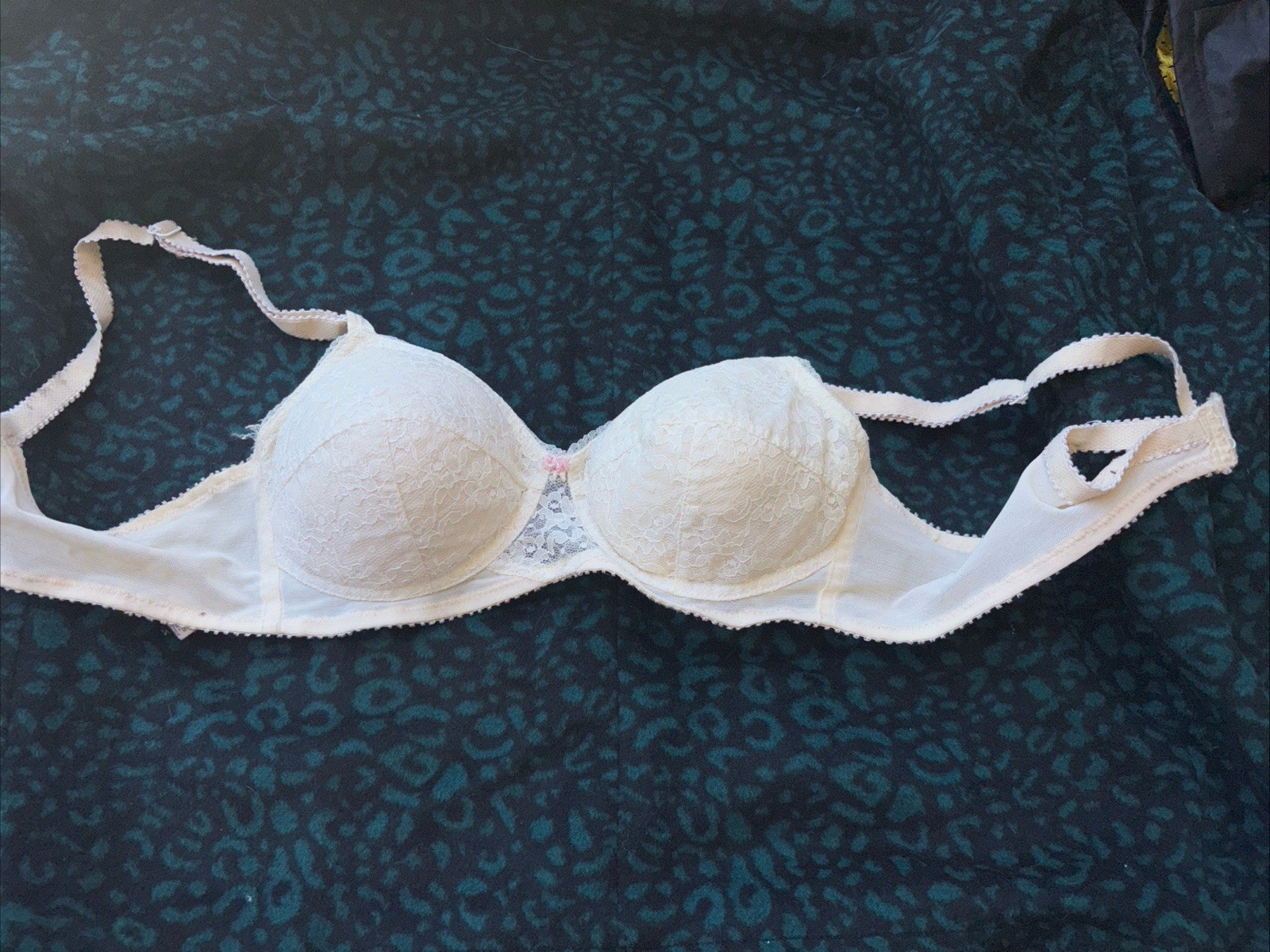 VINTAGE LILYETTE SECRET FULFILLMENT BRA ! SIZE 34 / 35 C