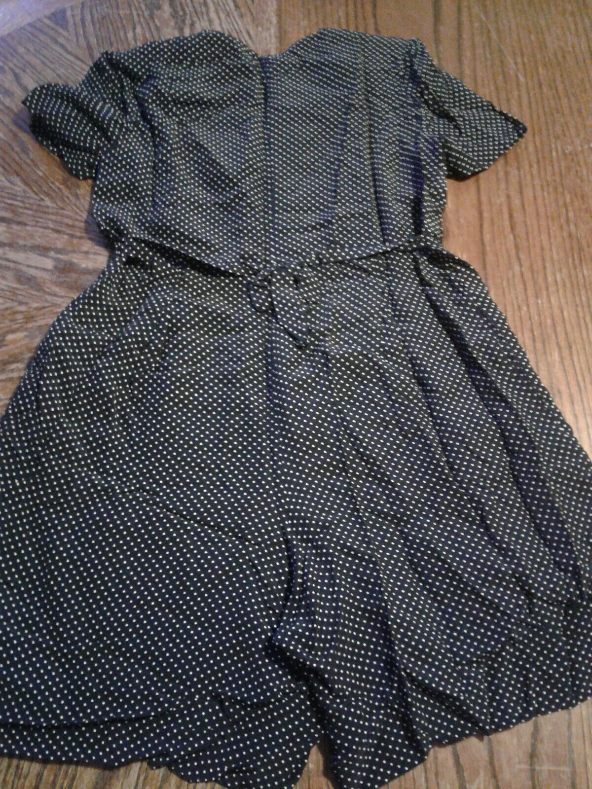 Vintage Talbots Polka Dot Dress Size 4 (cb33)