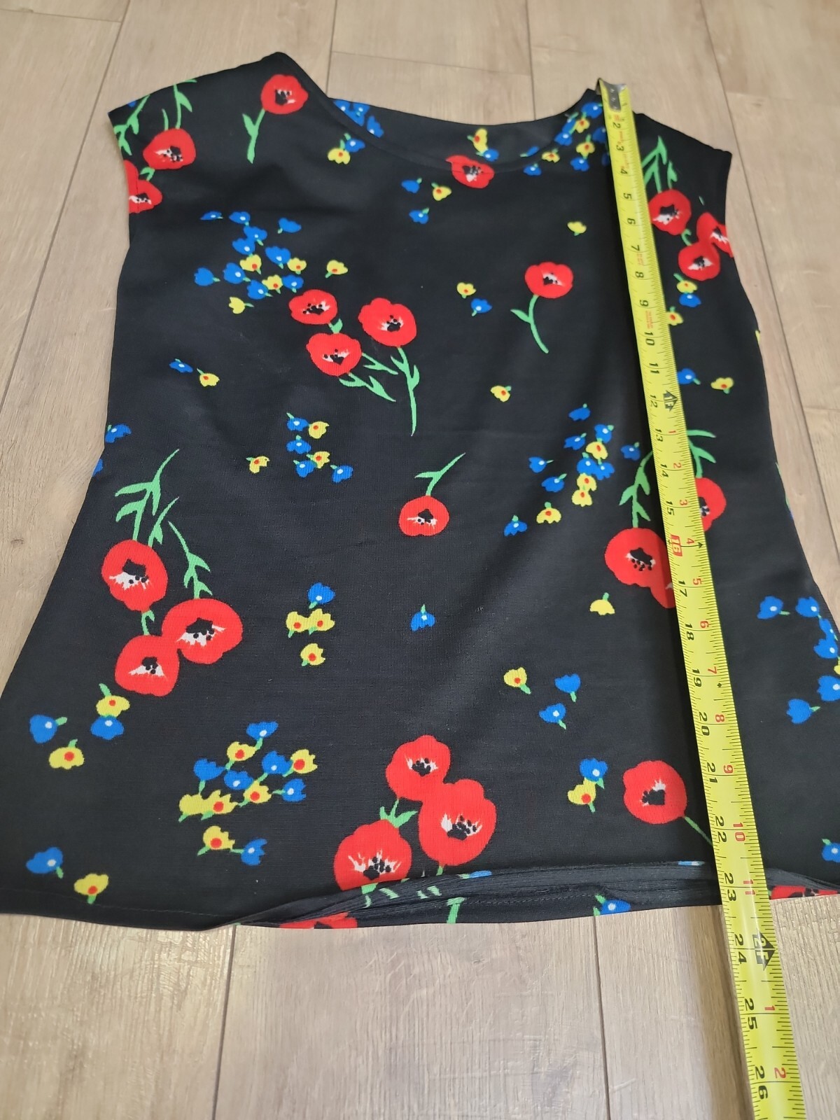Vintage ’70s Mod GoGo Hippie Poppyseeds Floral Belle Bottoms Pants Suit