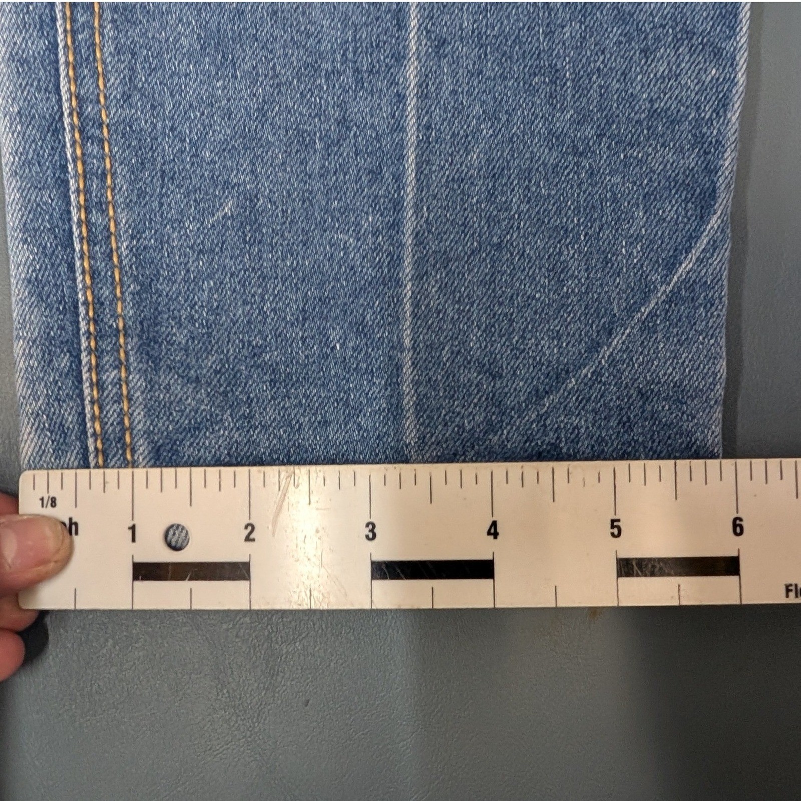 Vintage Gitano Tapered Jeans Womens 11/12 Regular Blue High Rise Fair Spots