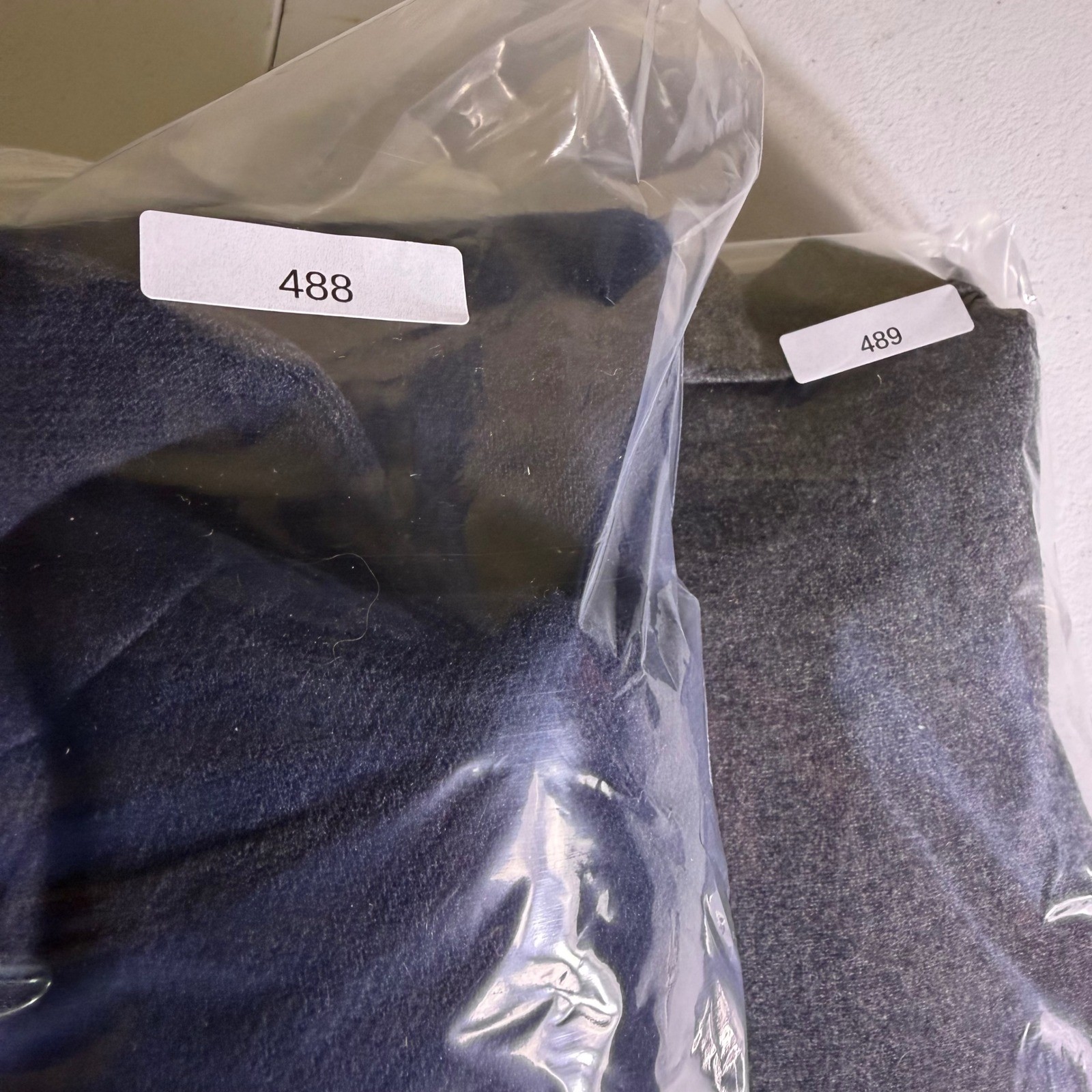 VTG Y2K Officecore Wool Blend Blazer Lot 2 Gray Navy Tailored Jackets 16