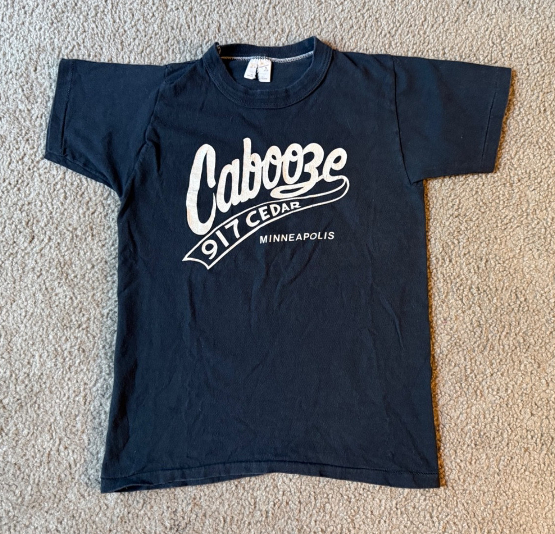 VTG 70s Cabooze Minneapolis Bar Staff Polo Shirt & T-Shirt – Women’s S/M