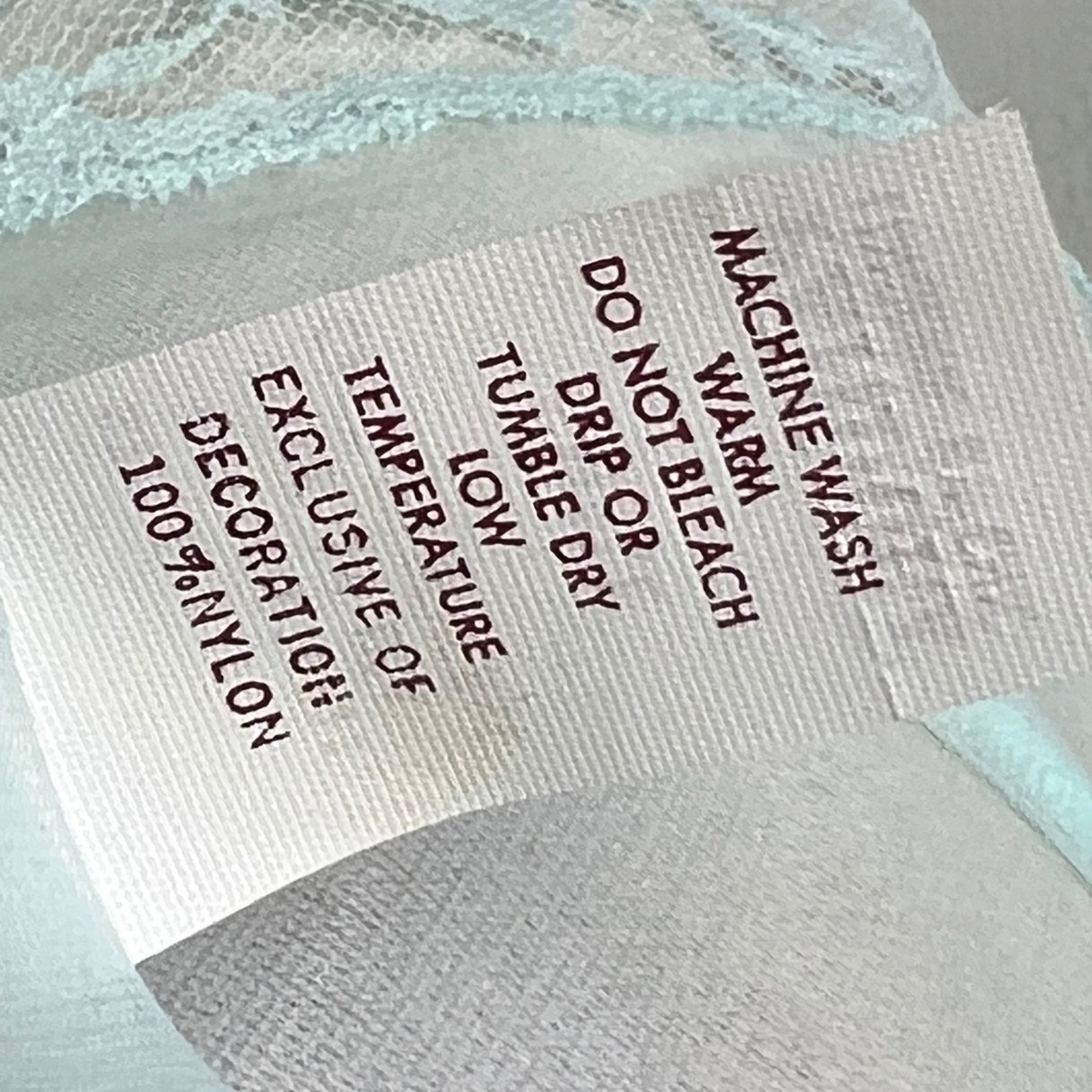 70s Vintage Pandora Lingerie Babydoll Robe Set Lace Mesh Aqua Blue Womens Small