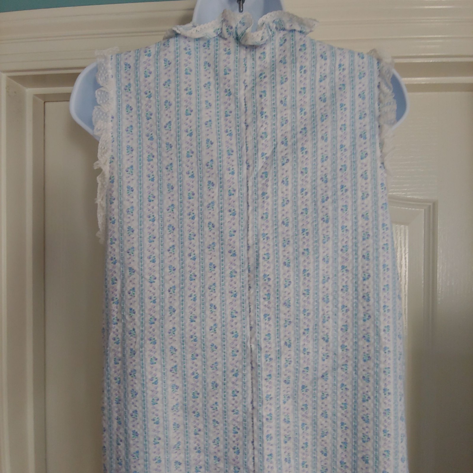 Vtg Brandywine Timeless Demure Cottagecore Floral Long Nightgown Sleepwear M