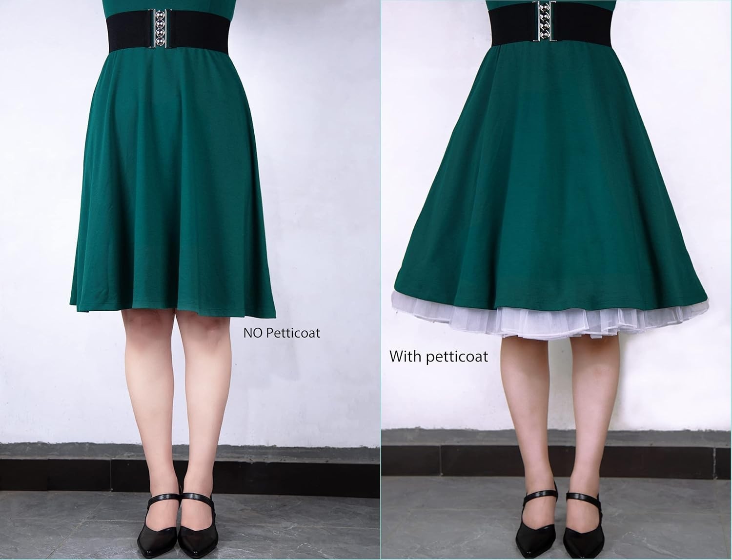 2-Layer Tulle Petticoat – Perfect for Rockabilly Dresses