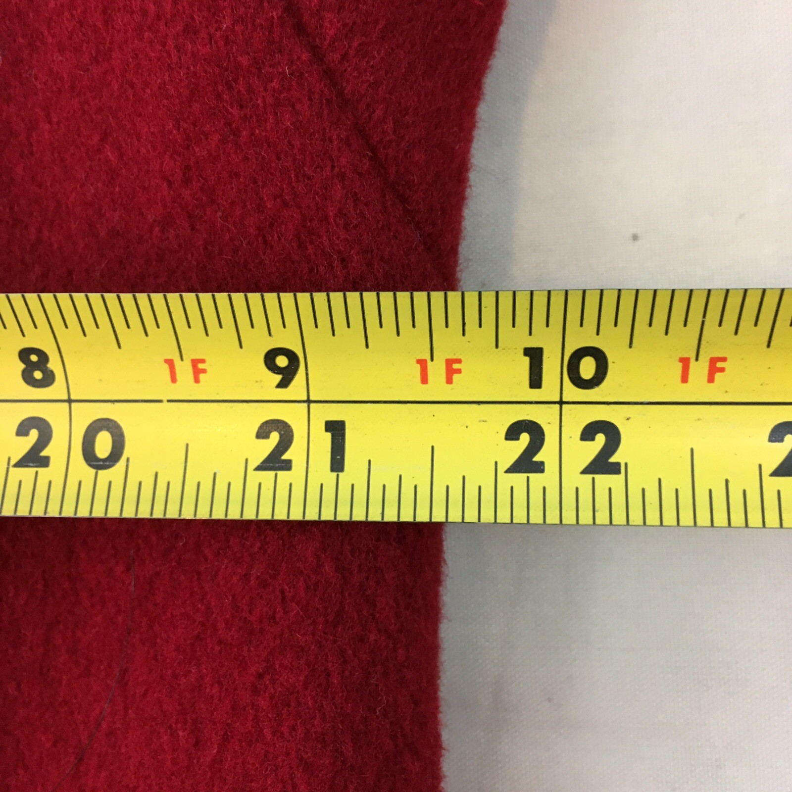 Andrea Marin sz 10 Red Avant Garde USA Made Vtg 80s Lined Wool Maxi Coat