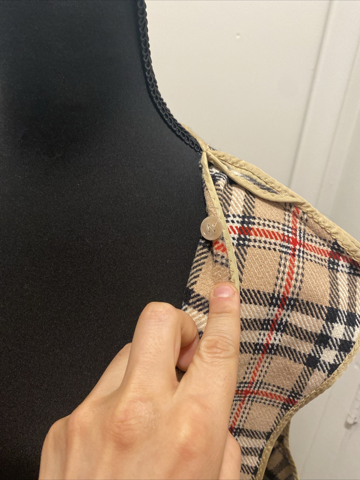 VTG Europe Craft Exclusive Import Long Vest Sack Material Inner Pocket Unique