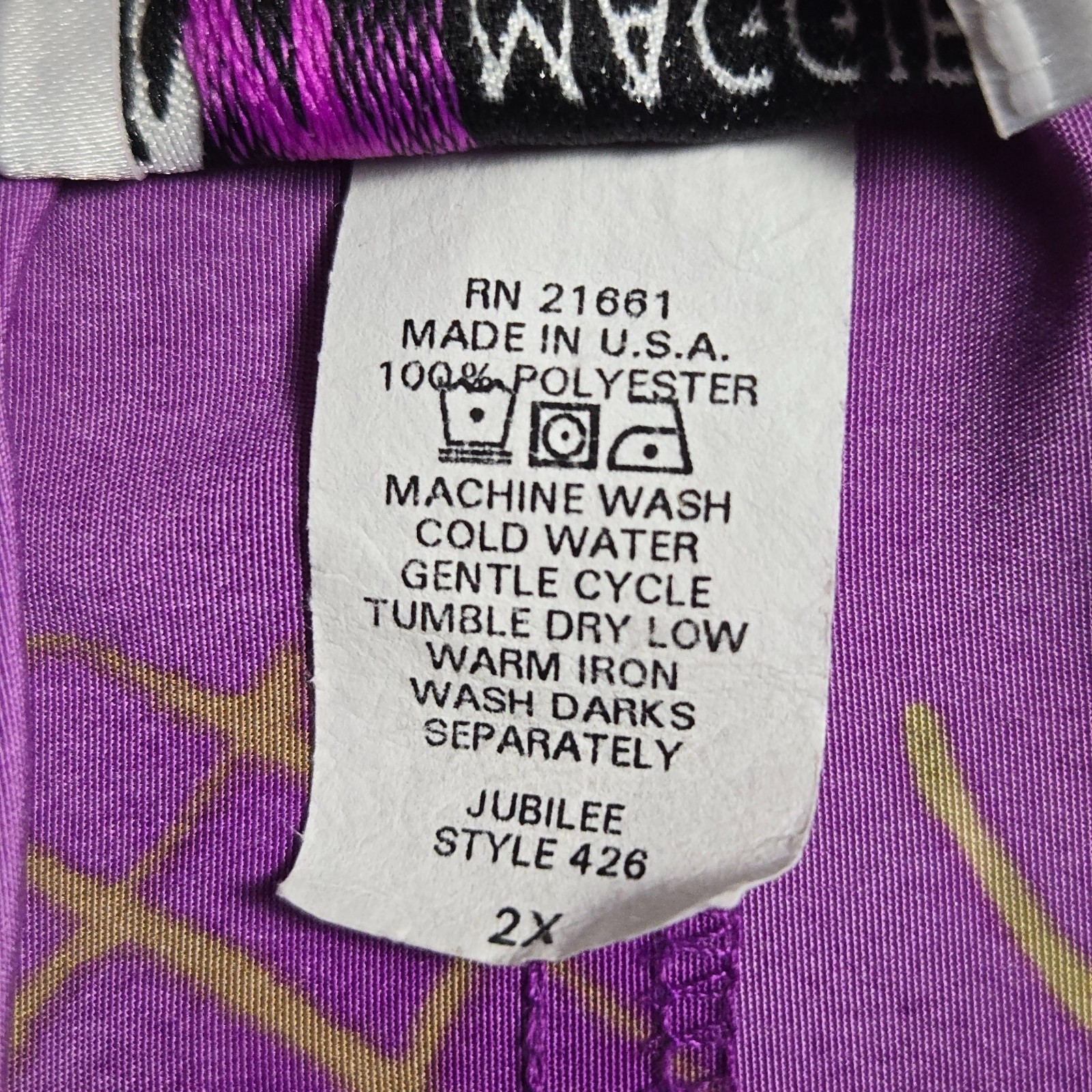 VTG Maggie Sweet Skirt Set 3X 2X Purple Floral 2Pc Midi Co-ord Y2K Cottagecore