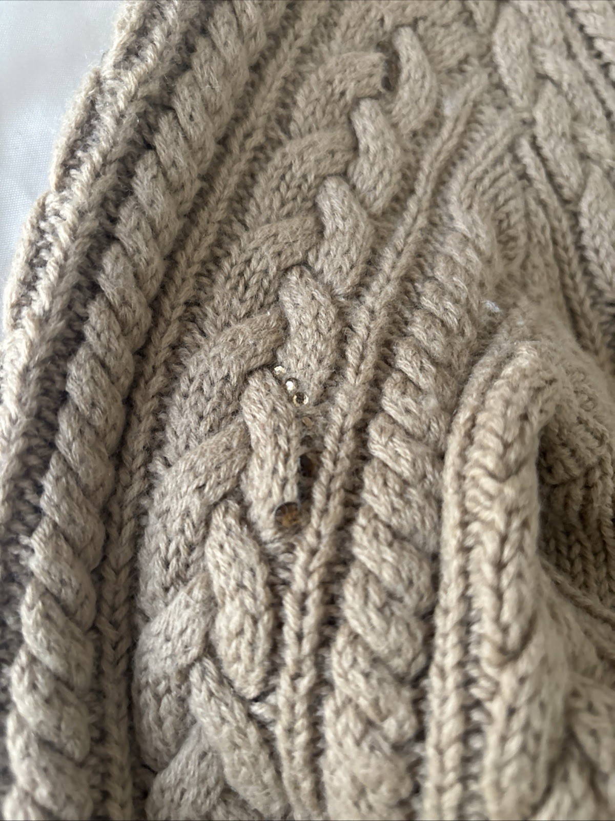 Luisa Spagnoli Vintage 80’ Blue Label Collection 100% Wool Cardigan Small