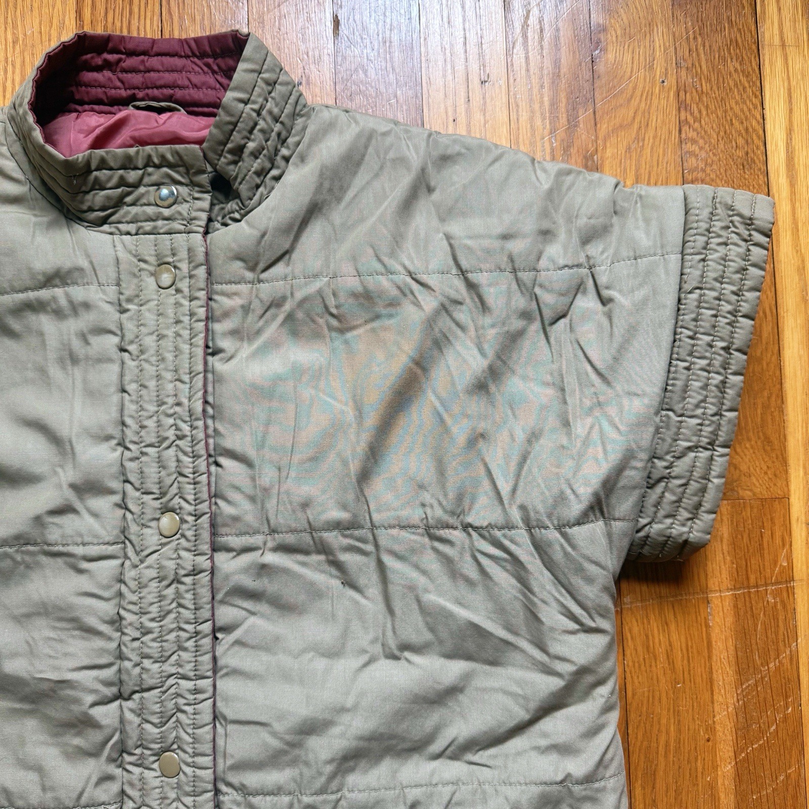 Vintage 1980’s Andy Johns Puffer Coat Jacket Vest